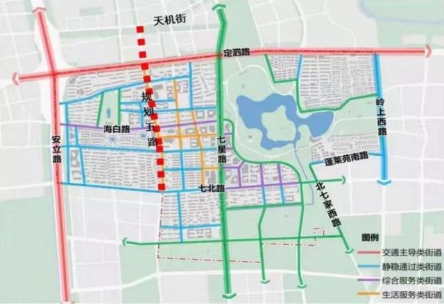 昌平区北七家镇规划五路道路工程获批 区域中心将建南北向市政道路