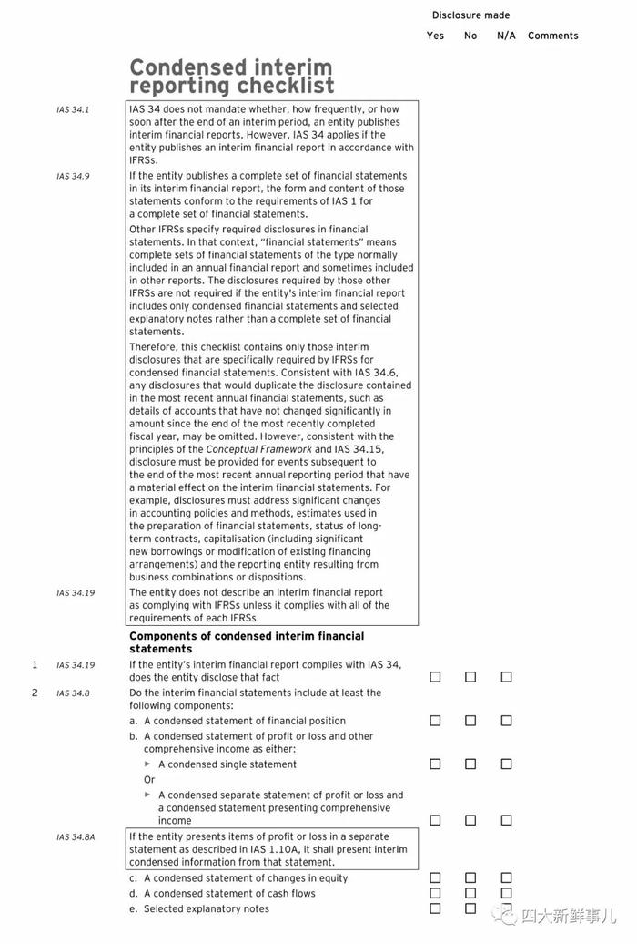 安永：2023年中期IFRS财务报表范例！