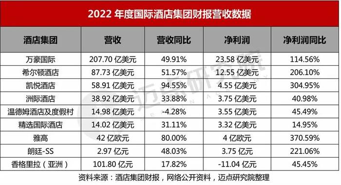 2022年酒店集团财务分析报告