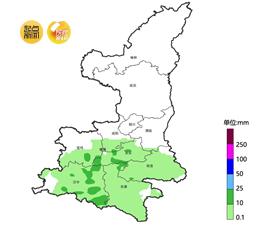 陕西气象最新发布！今天白天陕西中南部有降水 局地有雷暴