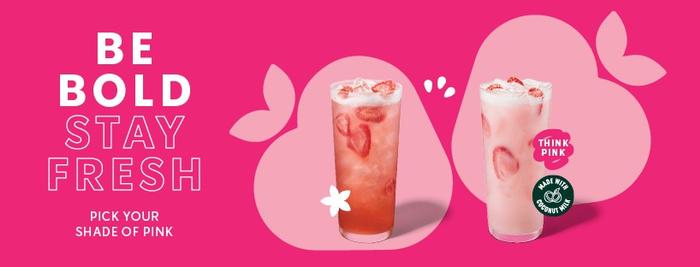 澳大利亚上新Pink Drink ,图片来源:Facebook@Starbucks Australia