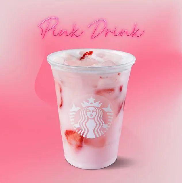 Pink Drink,图片来源:Facebook@Starbucks Mexico