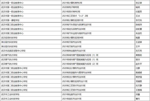 优秀！武汉市中等职业学校这些学生和班集体获市级荣誉