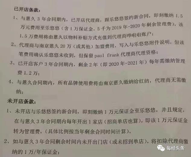 我交了20万“大嘴猴”加盟费，卖的奶茶竟是“山寨货”！PAUL FRANK全球首席执行官就代理乱象独家回应每经