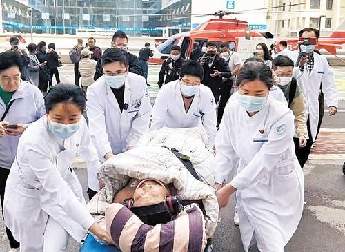 京冀联手，危重患者完成“空中转院”