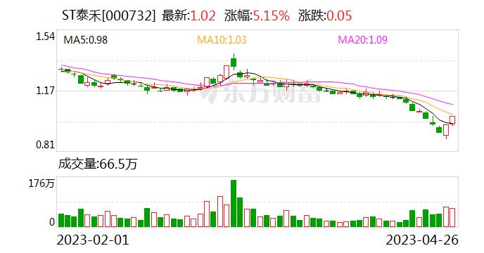 泰禾集团：今年新获纾困支持资金发放超10亿元 债务重组方案尚未形成