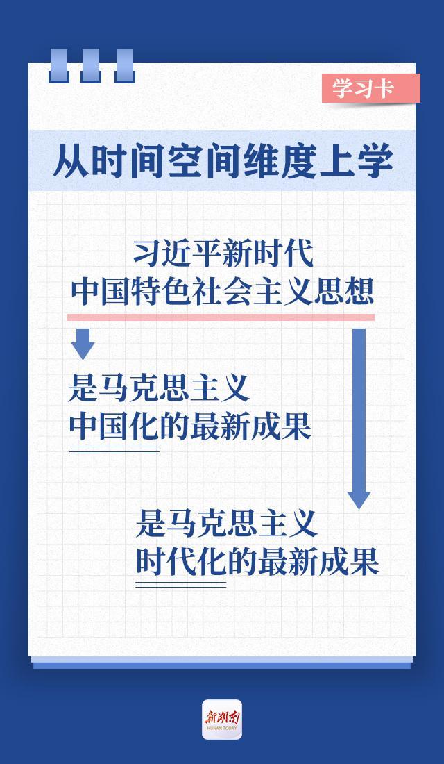 学习卡丨湖南主题教育读书班上的第一堂课，知识要点都在这儿