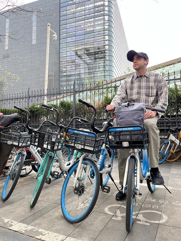 骑行达人孟思克：哈啰北京骑行第一名是个“老外”