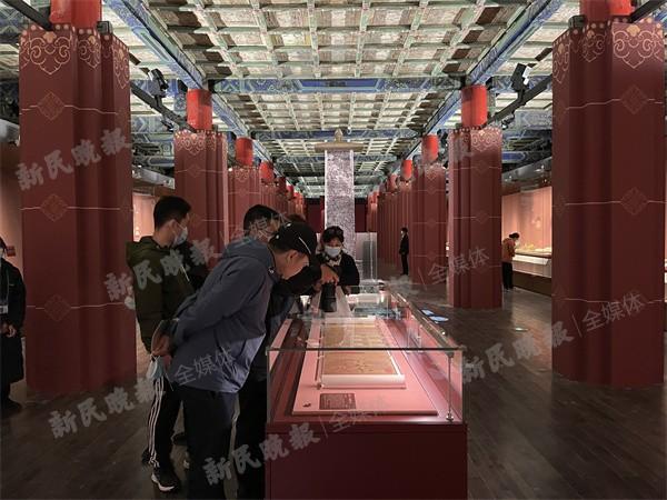 “祥开万象—故宫与西藏文物联展”展出阎立本《步辇图》、赵孟頫《帝师胆巴碑卷》书画真迹