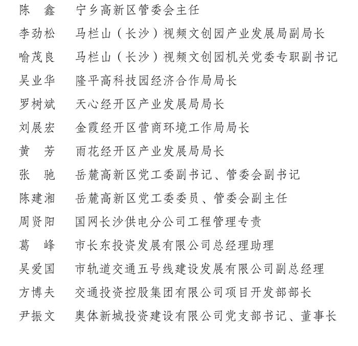 关于2022年度长沙市“产业升级 项目攻坚”先进集体和先进个人拟表彰对象的公示