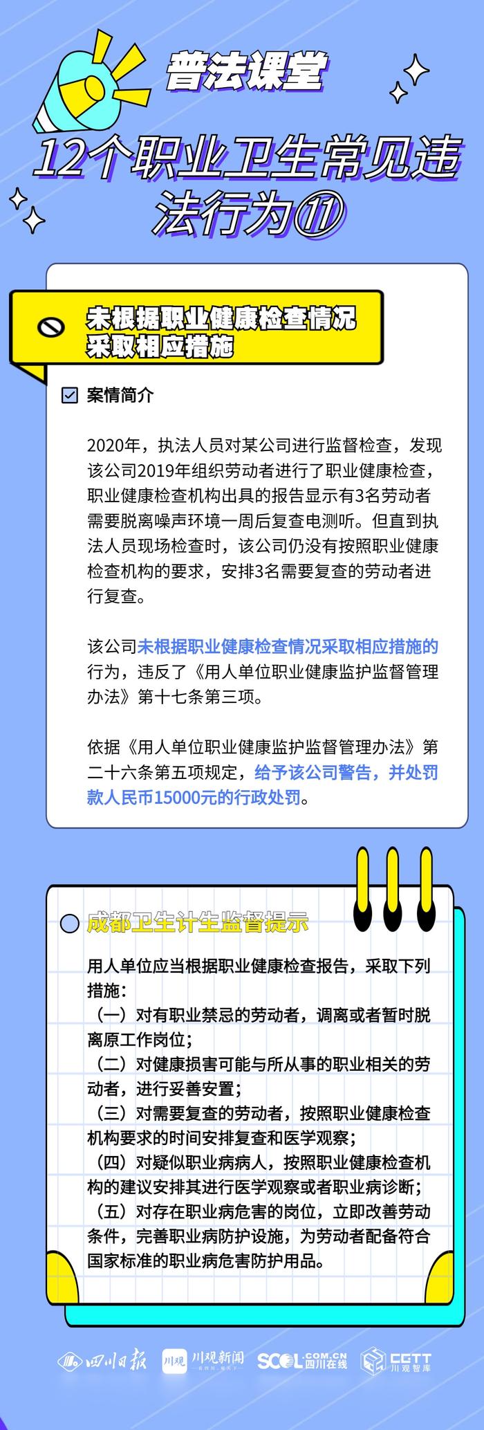 职业病防治法宣传周丨这12个常见违法行为，用人单位一定要知晓