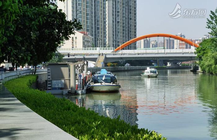 苏州河中山公园码头启用 上海长宁再添主题文化线路