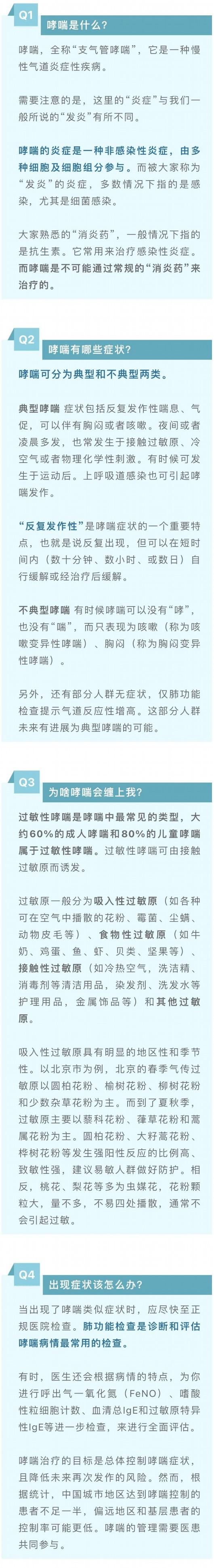 世界哮喘日 | 喘，上不来气……哮喘找上门该怎么办？