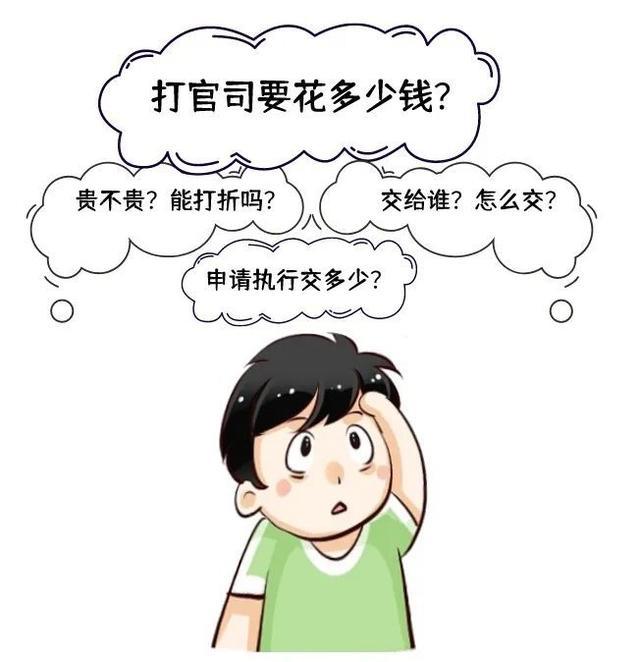 明明白白！打官司要花多少钱？