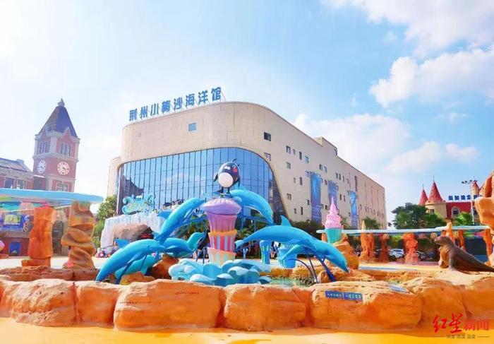 ↑荆州小梅沙海洋馆。图据荆州小梅沙海洋馆微信公众号