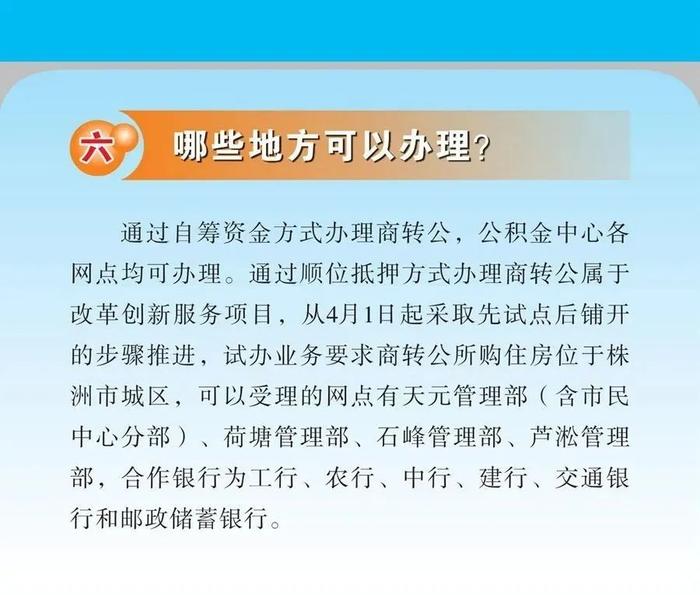 收藏！株洲“商转公”贷款怎么办理？