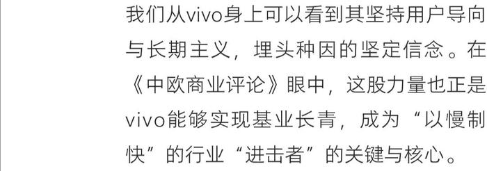 进击者vivo，如何穿越周期雁行致远？