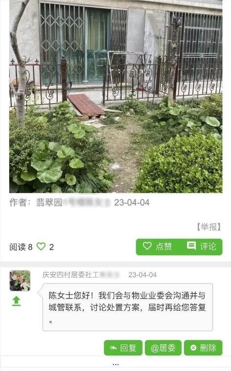 铲除“私家花园”，他们让小区绿化指数翻倍