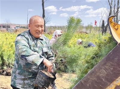 内蒙古伊金霍洛旗国有林场霍洛分场退休护林员贾道尔吉—— 种下万亩林 为大地披绿