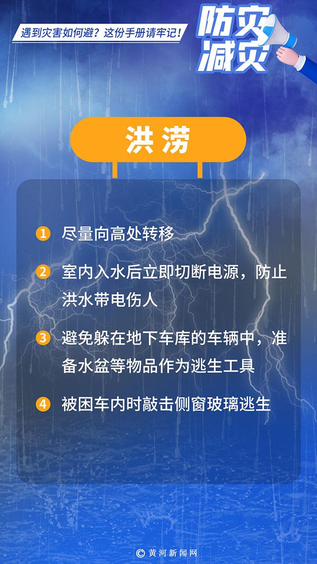 【防灾减灾宣传周】遇到灾害如何避？这份手册请牢记！