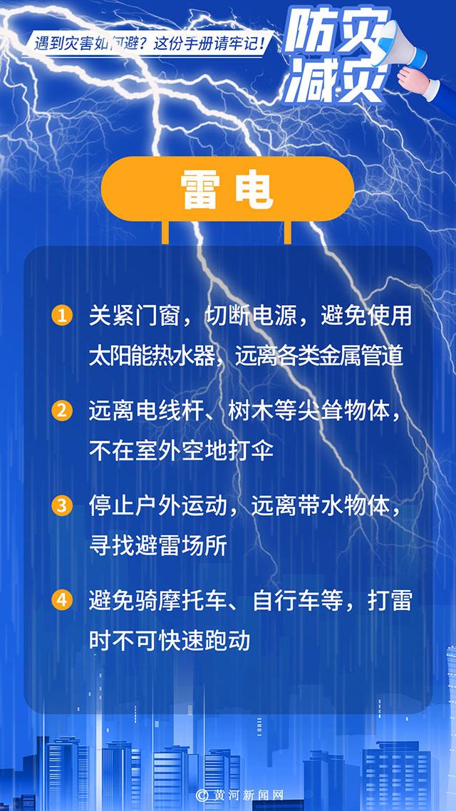 【防灾减灾宣传周】遇到灾害如何避？这份手册请牢记！