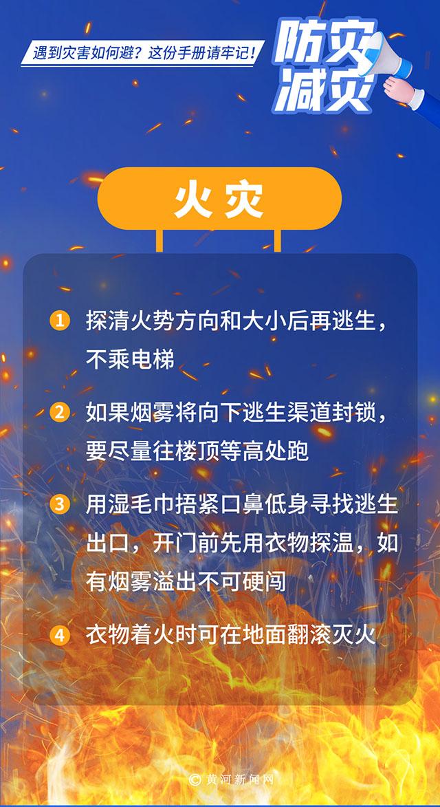 【防灾减灾宣传周】遇到灾害如何避？这份手册请牢记！