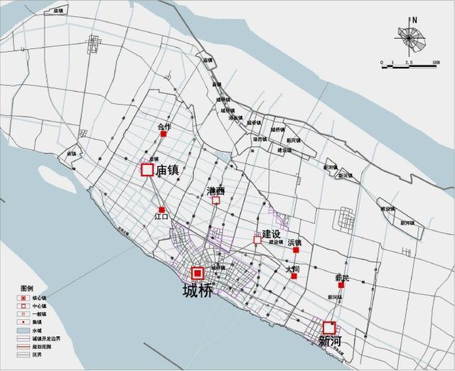 崇明区城桥镇、庙镇、港西镇、建设镇国土空间总体规划（2021-2035）（含重点公共基础设施专项规划）公开发布