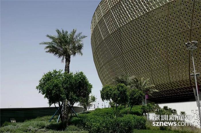 奇观天下|纸币上的金碗——卡塔尔卢赛尔体育场
