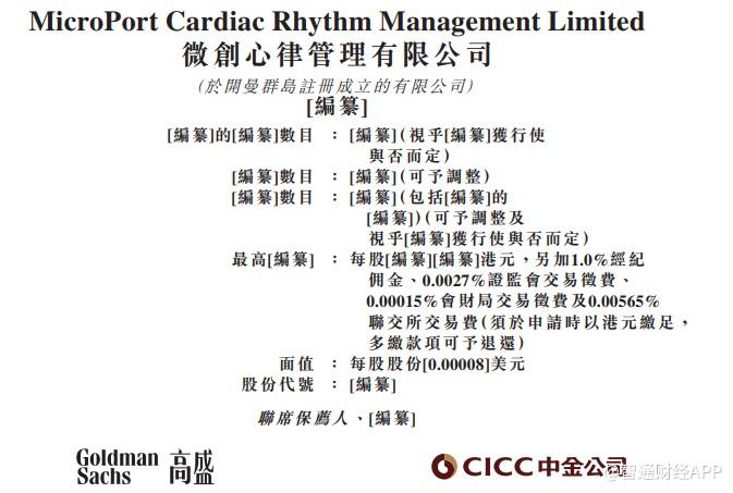 新股消息 | 微创心律管理有限公司递表港交所主板 专注于CRM器械