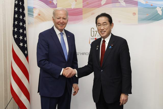 拜登和岸田文雄举行双边会谈 图源:视觉中国