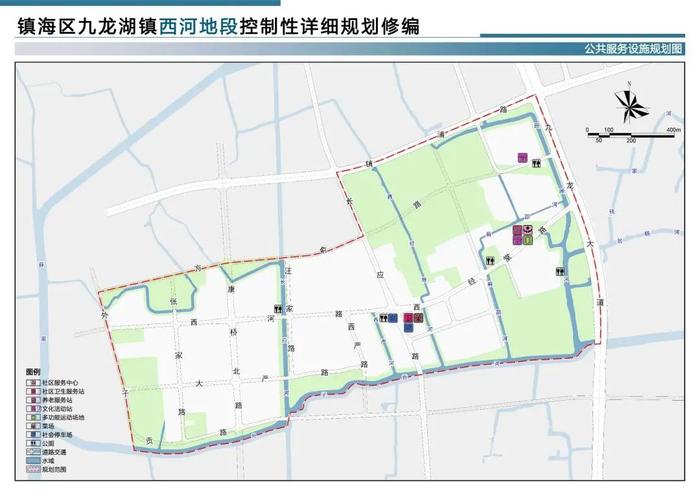 编织蓝绿生态网，镇海九龙湖西河地段未来这样发展