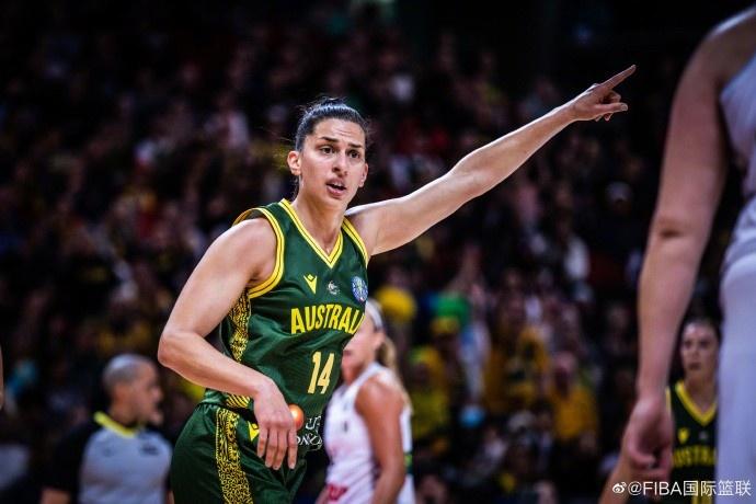 FIBA官方公布女篮亚洲杯澳大利亚队备战名单：玛丽安娜-托洛在列