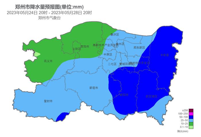 明天起，郑州连着4天都有雨、中到大雨！河南这些地方有暴雨