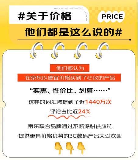 优质服务、价格、产品效应明显 买3C数码选京东已成用户消费习惯