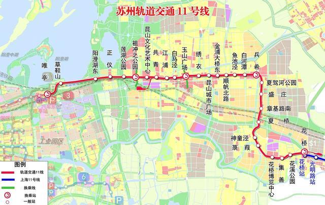 从上海坐地铁去阳澄湖马上要实现了！附站点线路图→