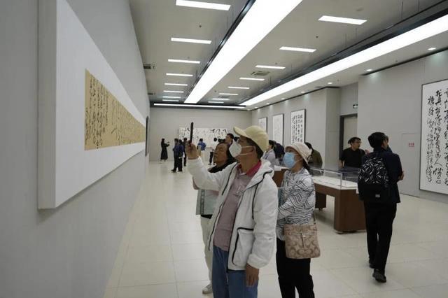 王厚祥书法作品展开幕 八十余件草书作品亮相中国国画院