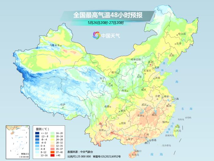 今年来南方最大范围高温闷热天气来袭！副热带高压断裂后，风王“玛娃”何去何从？