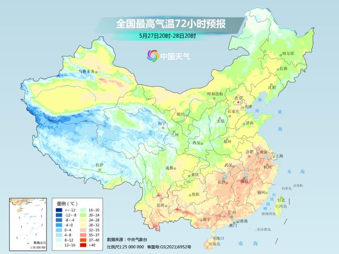 今年来南方最大范围高温闷热天气来袭！副热带高压断裂后，风王“玛娃”何去何从？