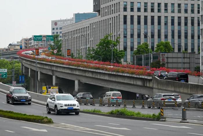 ▲永丰立交一路繁花