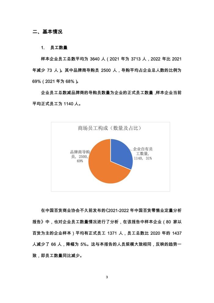 中国百货商业协会：2022导购员职业发展调查报告