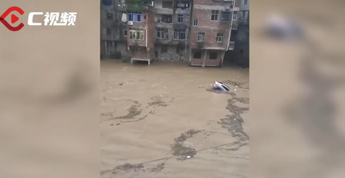 四川达州出现区域性暴雨！部分乡镇受灾