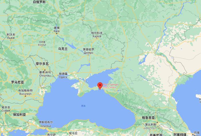 (塔曼港位置,来源:Google Maps)
