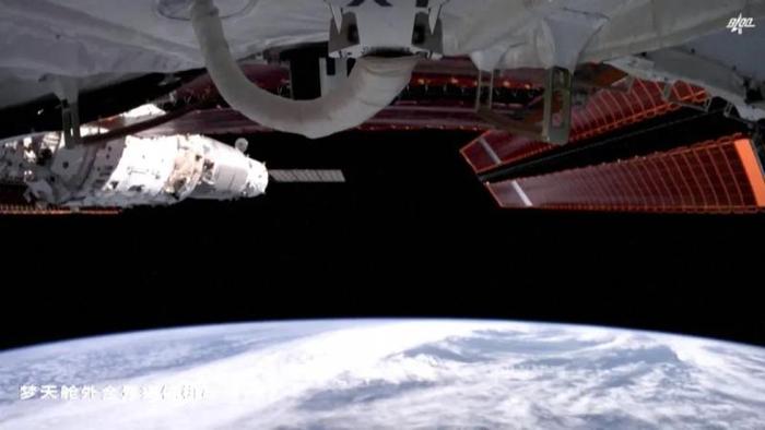 中国空间站+国际空间站，17人同时在轨打破纪录！