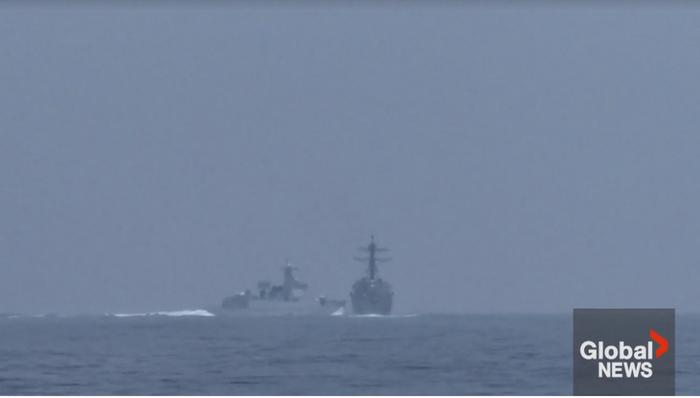 果然紧跟！美印太司令部发声炒作中国导弹驱逐舰逼退美舰“不安全”