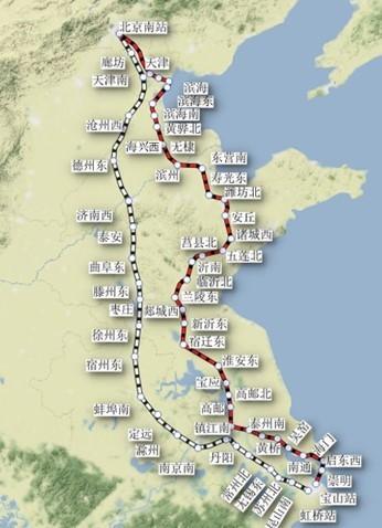 观澜亭｜京沪高铁二线，为何在山东半岛向东拐了个大弯？