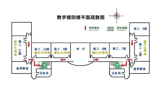 考生请关注丨2023年滨海新区高考考点入场路线图及考场分布示意图发布