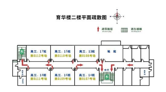 考生请关注丨2023年滨海新区高考考点入场路线图及考场分布示意图发布