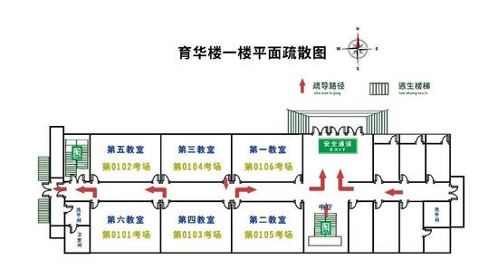 考生请关注丨2023年滨海新区高考考点入场路线图及考场分布示意图发布