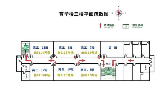 考生请关注丨2023年滨海新区高考考点入场路线图及考场分布示意图发布