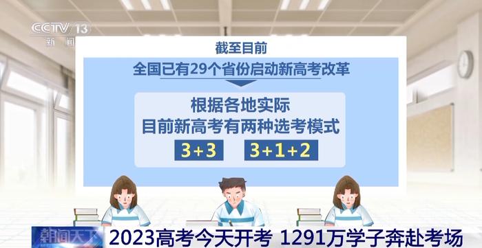 2023高考今天开考 14个省份采用新高考模式